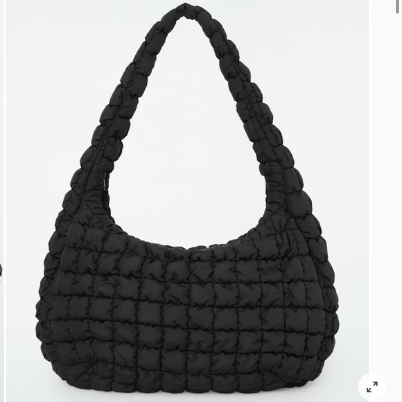 COS OVERSIZED QUILTED CROSSBODY BAG - Picture 3 of 7
